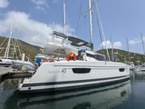 Fountaine Pajot Lucia 40-Katamaran Infinite Blue in US Virgin Islands