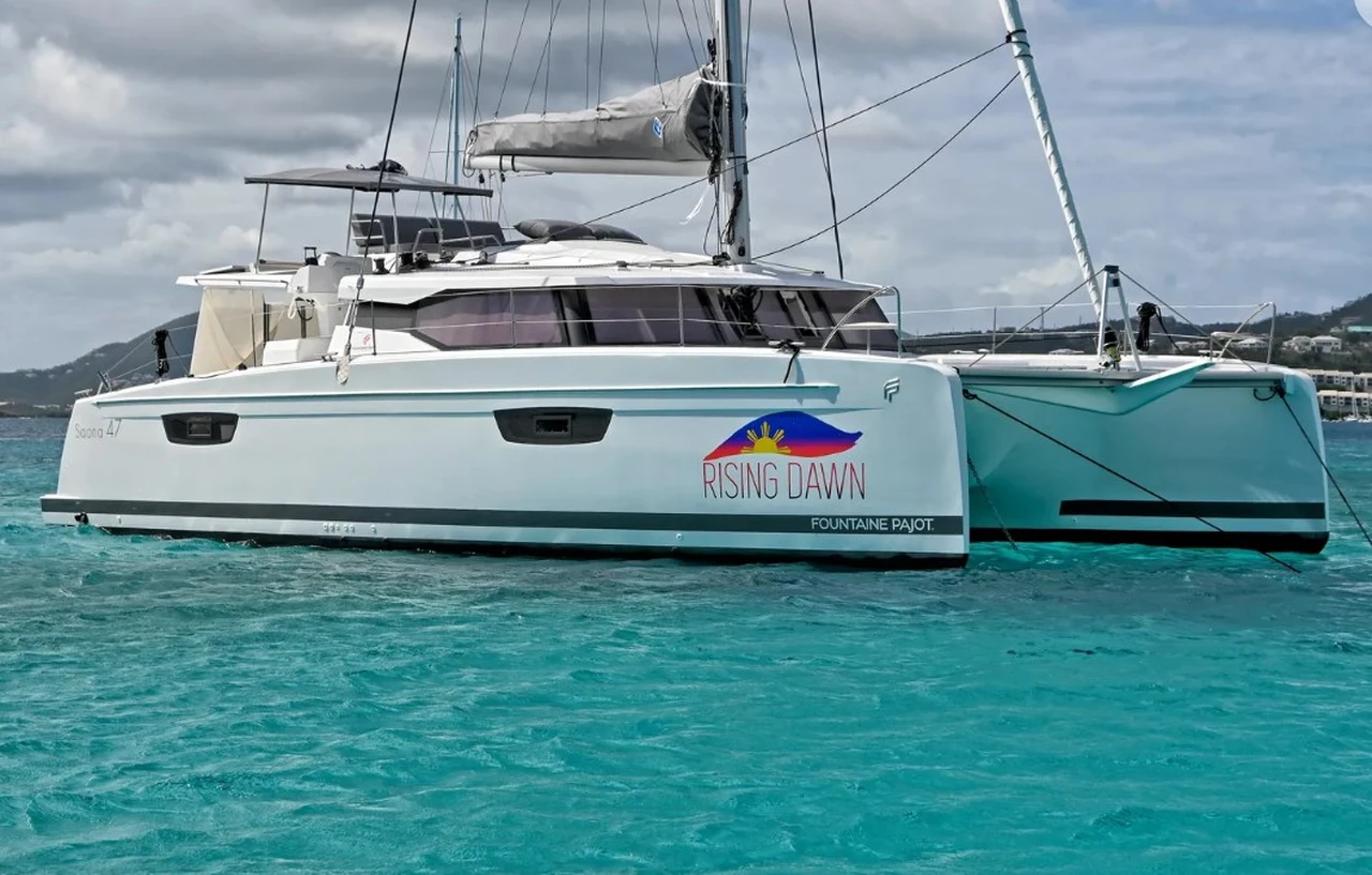 Fountaine Pajot Saona 47 Maestro - 3 + 1 cab.-Katamaran Rising Dawn in US Virgin Islands