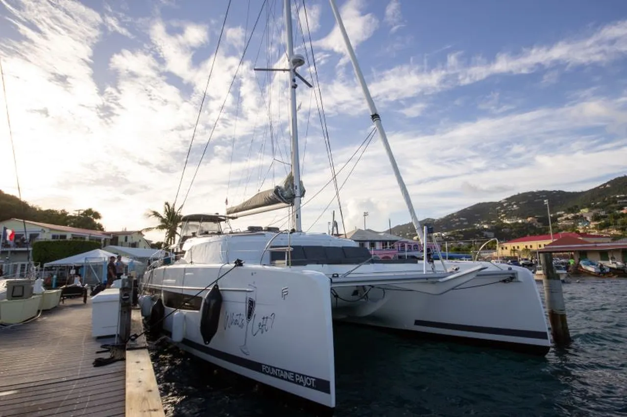 Fountaine Pajot Aura 51-Katamaran What's Left in US Virgin Islands