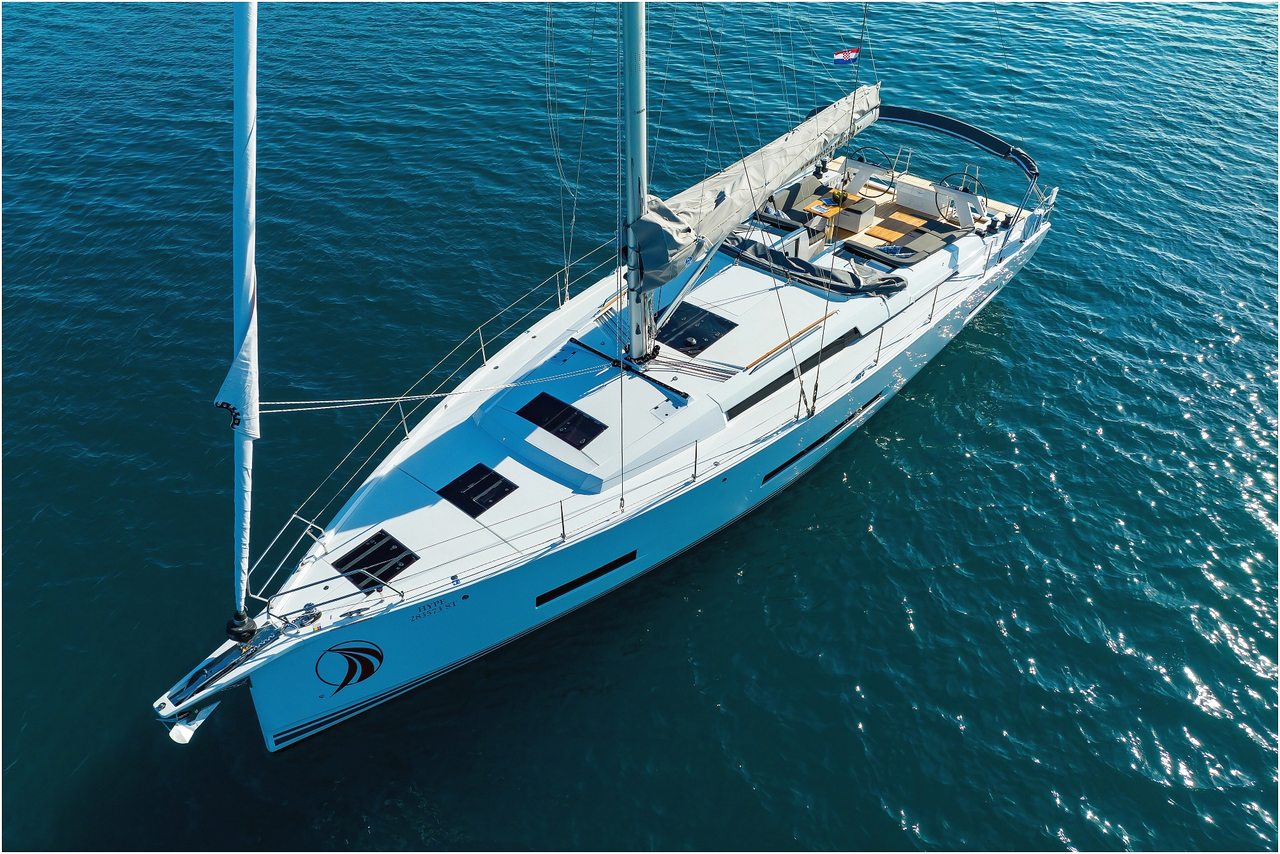 Hanse 510 - 5 + 1 cab.-Segelyacht Hype in Kroatien