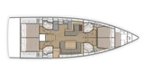 Oceanis 51.1 - 4 + 1 cab.-Segelyacht Ultra Spirit in Kroatien