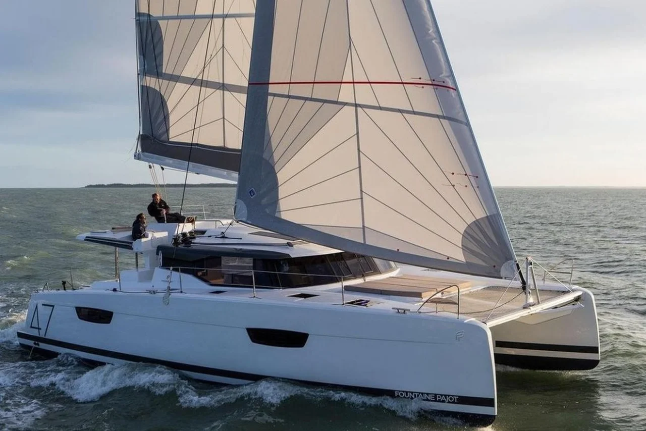 Fountaine Pajot Saona 47 Quintet - 5 + 1 cab.-Katamaran Eclipsea in Griechenland 