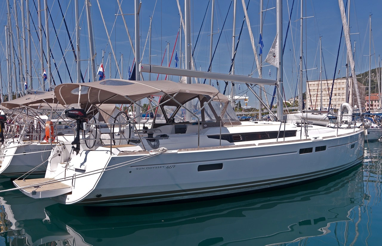 Sun Odyssey 469-Segelyacht South Kiss in Kroatien