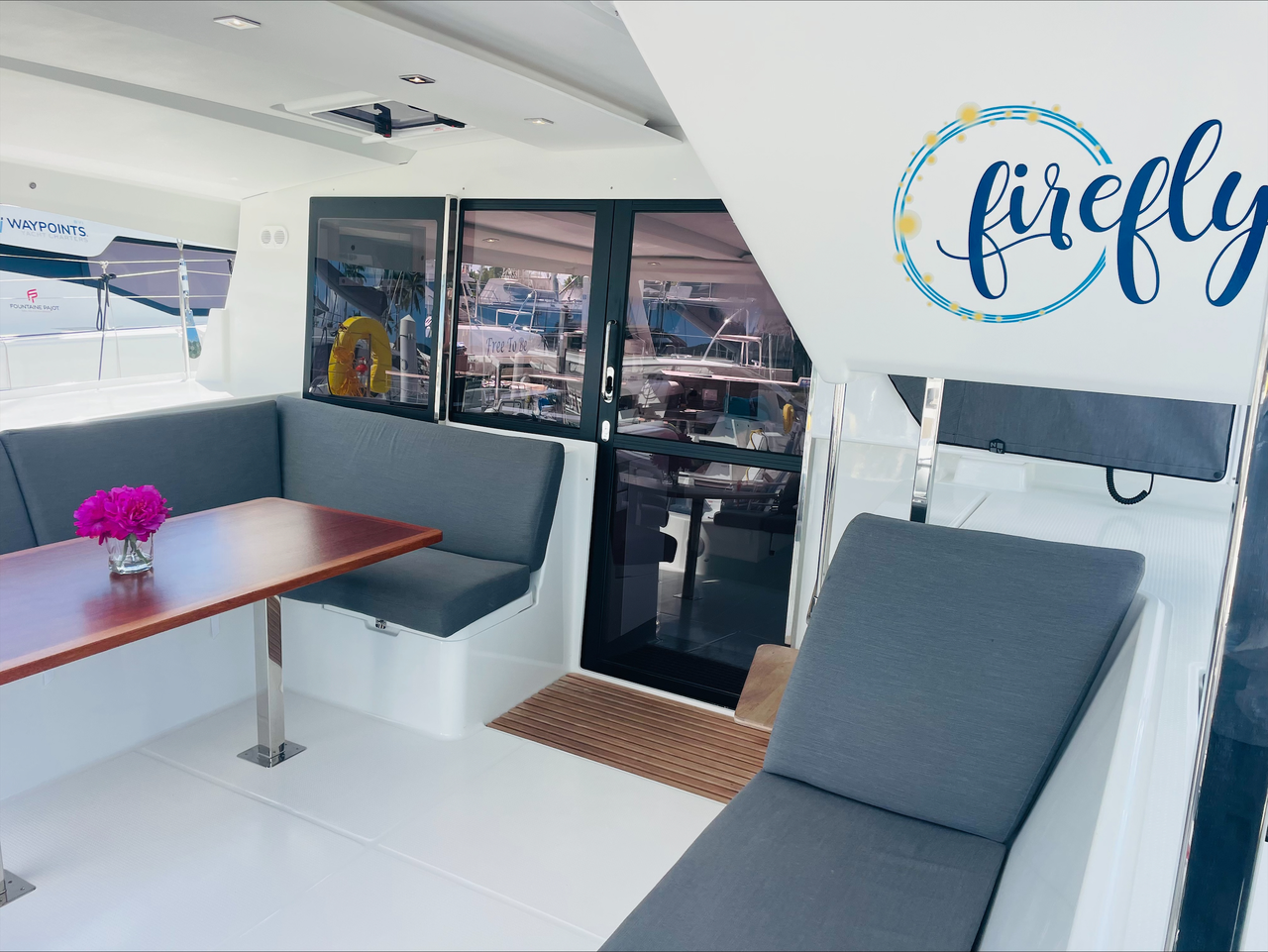 Fountaine Pajot Isla 40 - 4 cab.-Katamaran Firefly in Britische Jungferninseln (BVI)