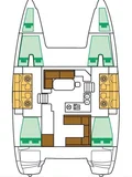 Lagoon 400 S2 - 4 + 1 cab.-Katamaran Ipanema in Griechenland 