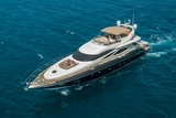 Sunseeker Manhattan 84-Luxus-Motoryacht Skywater in Kroatien