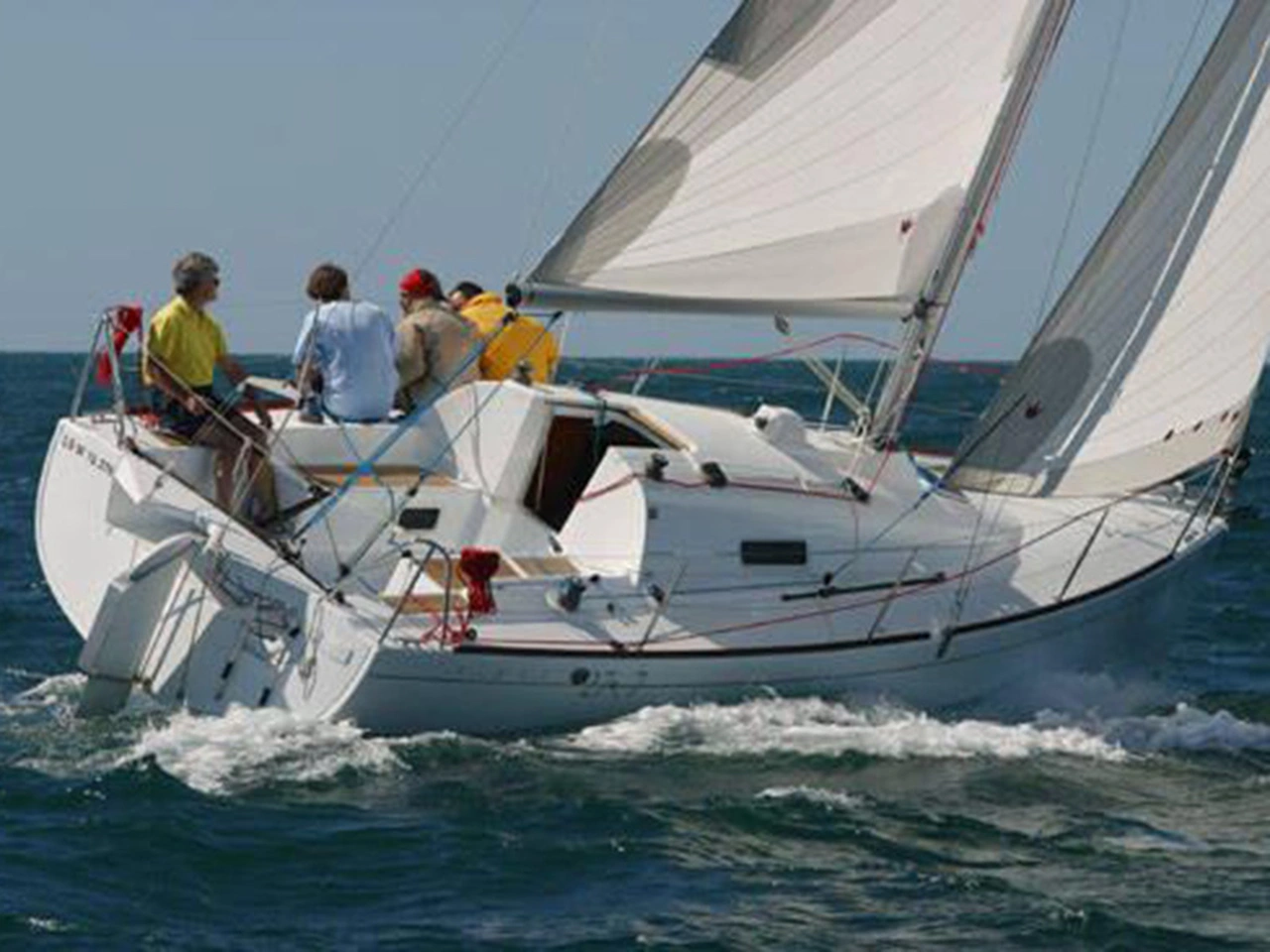 First 27.7-Segelyacht Aljunina in Kroatien