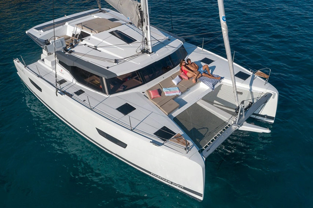 Fountaine Pajot Elba 45 - 4 cab.-Katamaran Cerulean in Kroatien