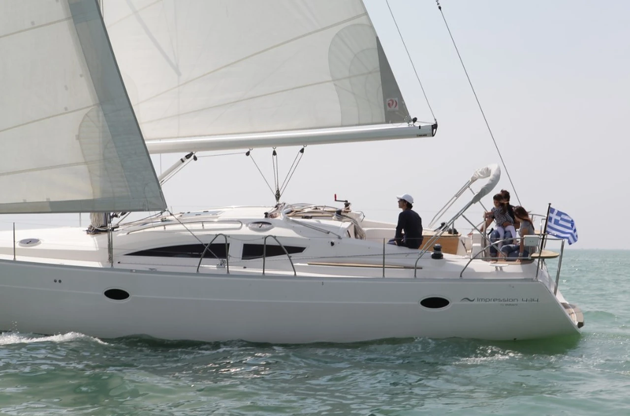 Elan 434 Impression-Segelyacht Kallisti in Griechenland 