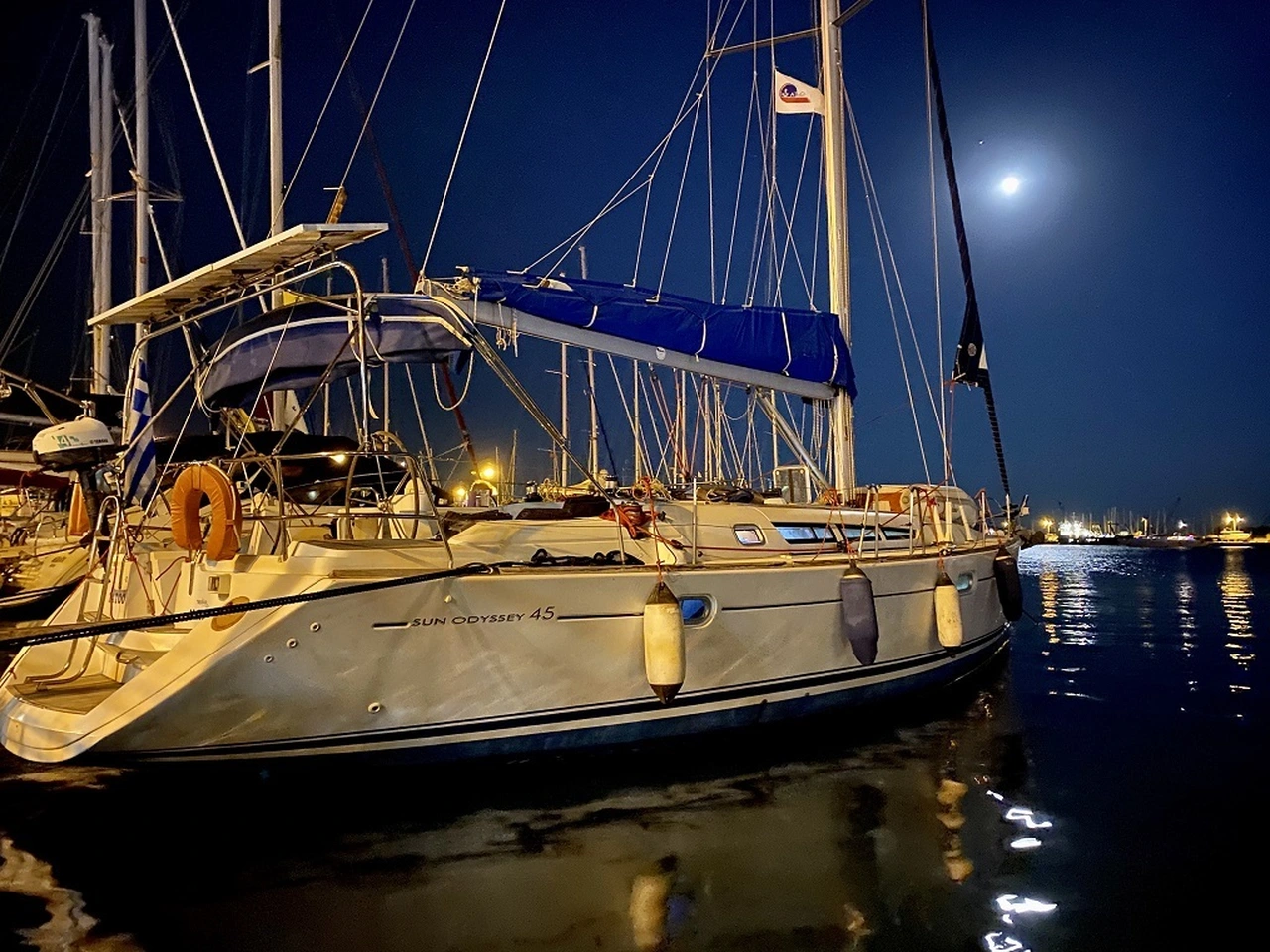 Sun Odyssey 45-Segelyacht Tatoo in Griechenland 