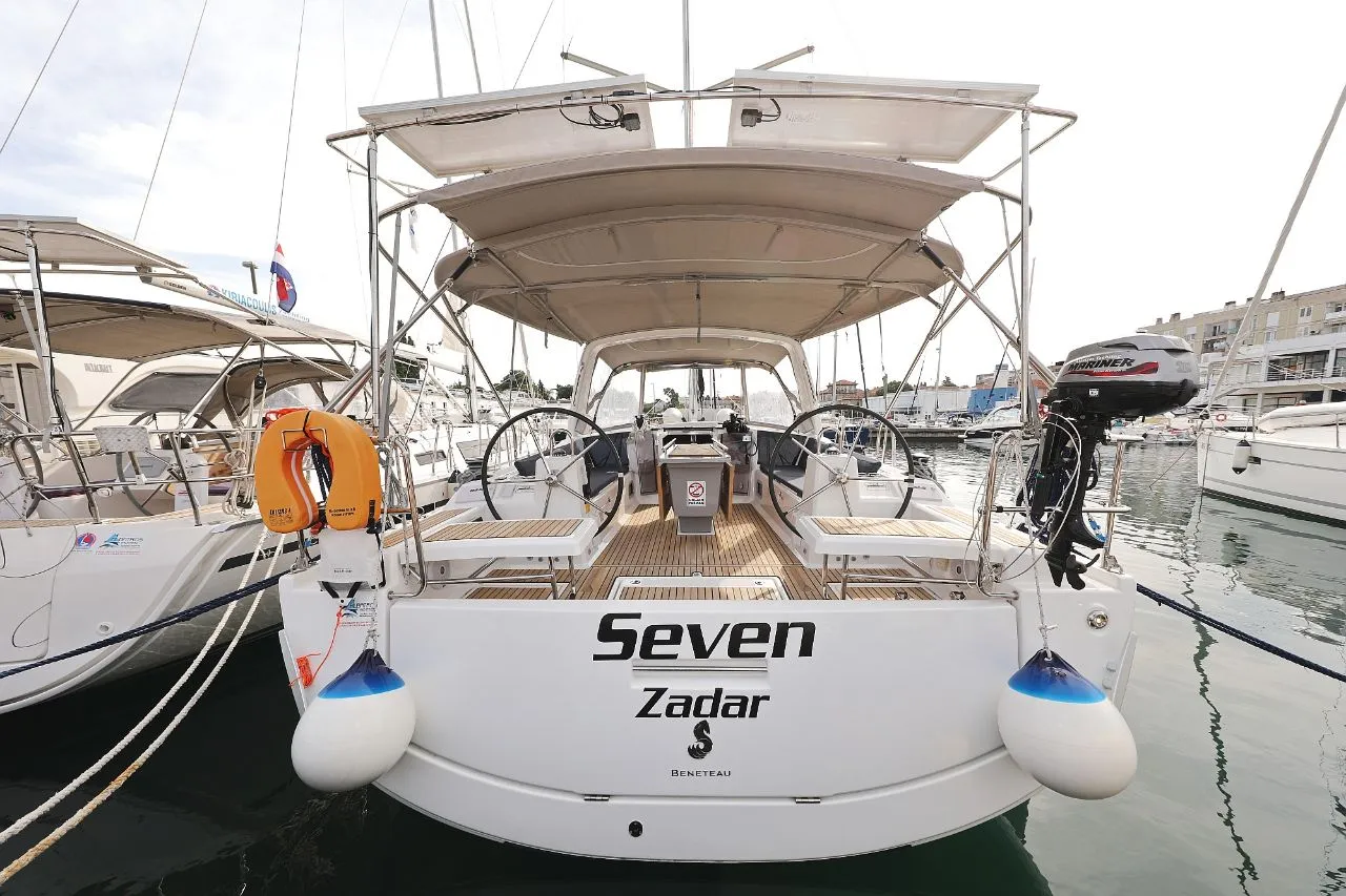 Oceanis 41.1-Segelyacht Seven in Kroatien