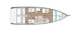 Sun Odyssey 490 - 4 + 1 cab.-Segelyacht New SO490 Louk in Griechenland 