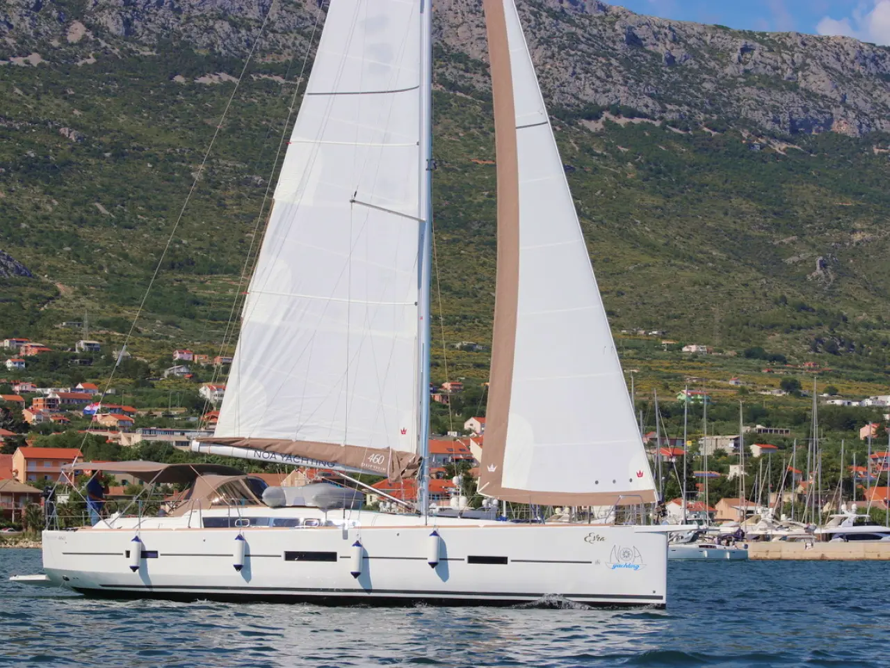 Dufour 460 GL-Segelyacht Esra in Kroatien