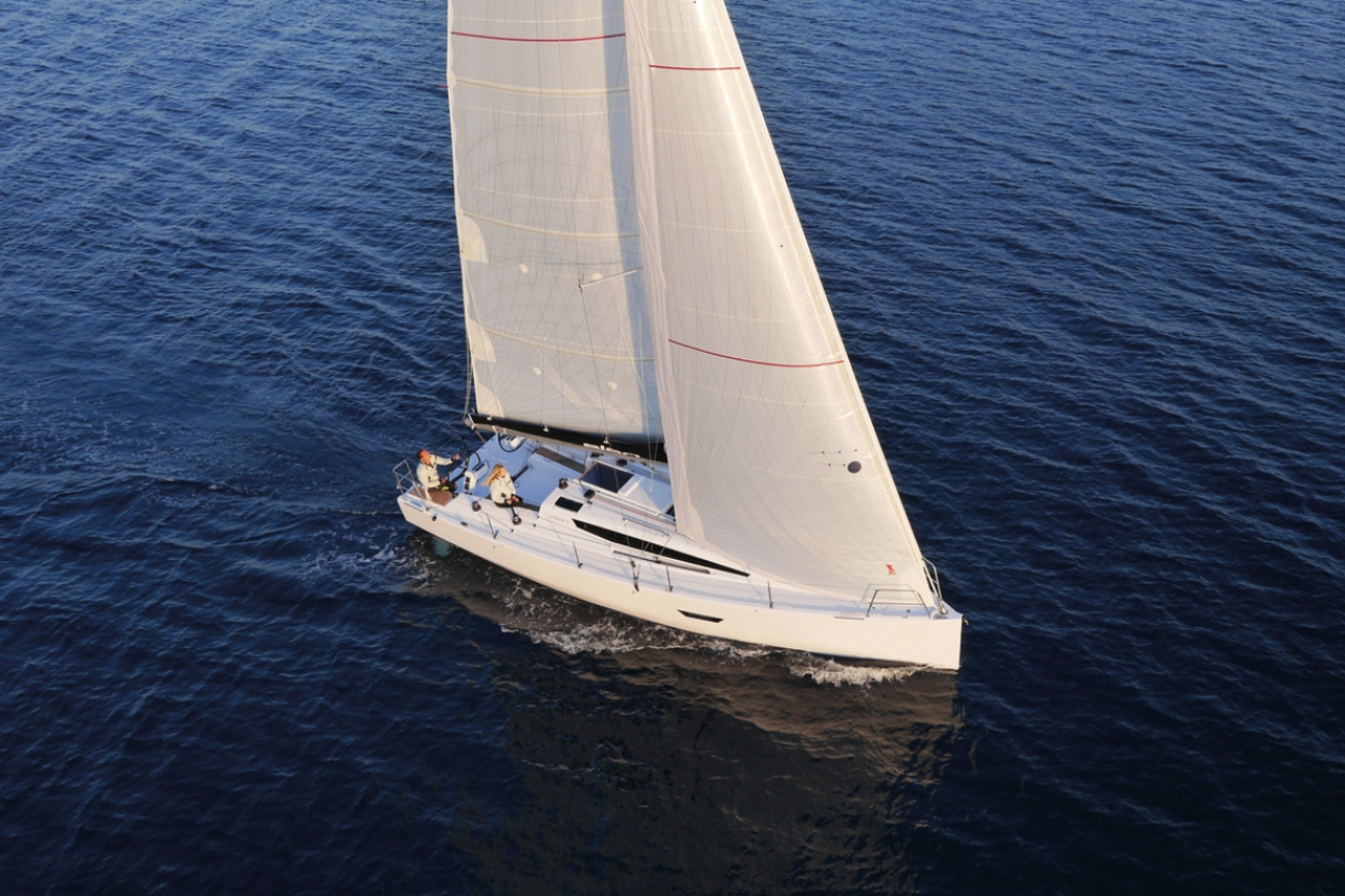 Elan E4-Segelyacht Twitter in Kroatien