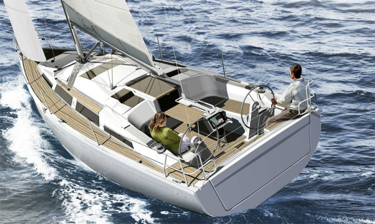 Segelyacht Hanse 345 Blue Horizon 1