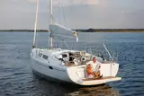 Hanse 385-Segelyacht Prigkipissa in Griechenland 