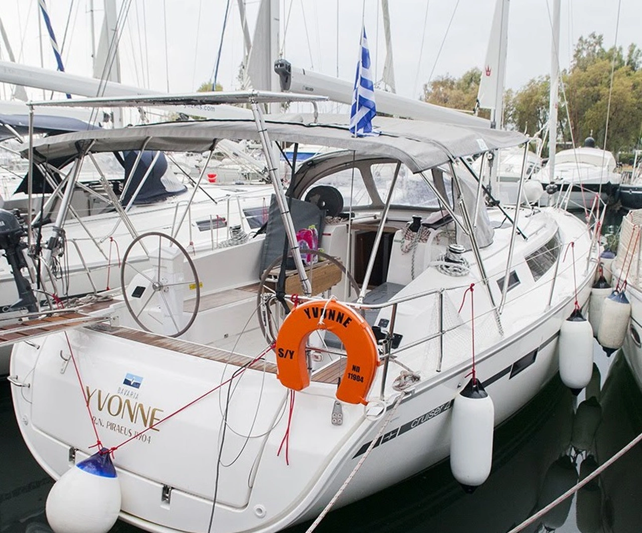 Bavaria Cruiser 41 - 3 cab.-Segelyacht Yvonne in Griechenland 