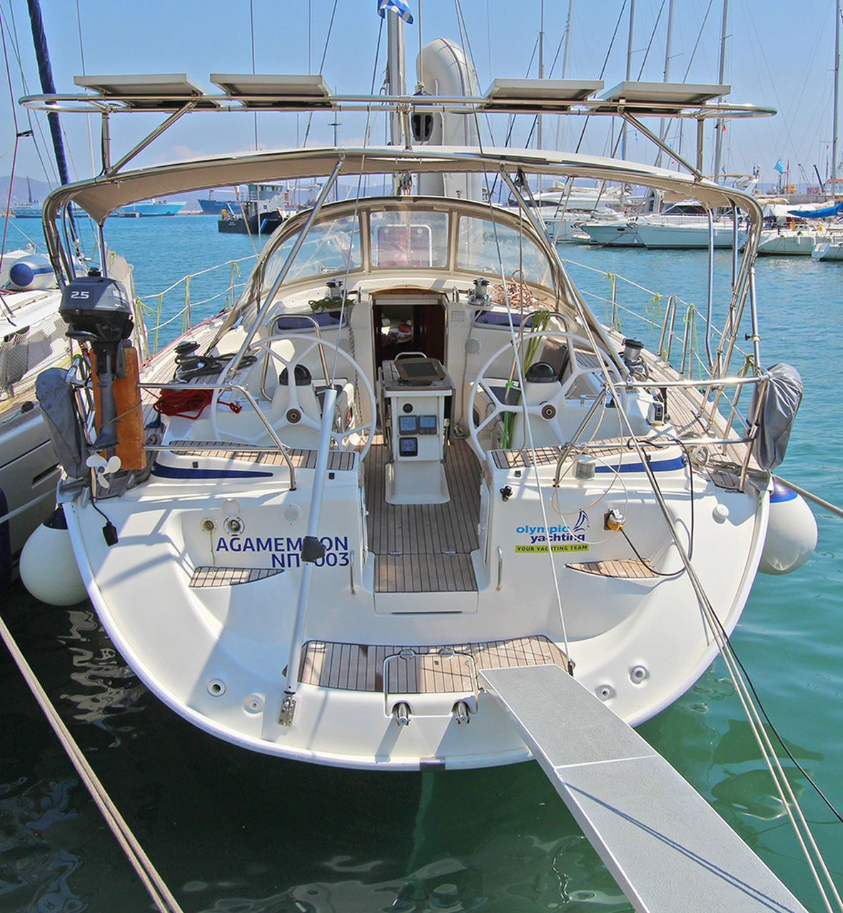 Bavaria 50 Cruiser-Segelyacht Agamemnon in Griechenland 