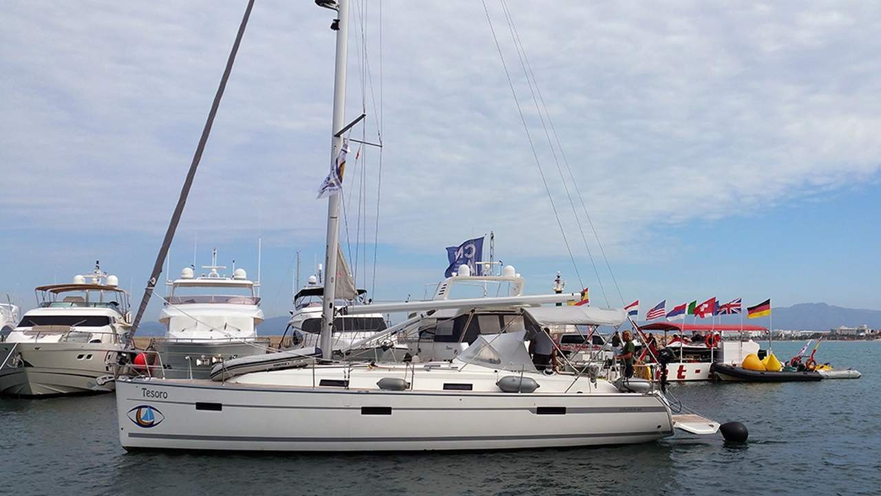 Bavaria Cruiser 40-Segelyacht Tesoro in Spanien