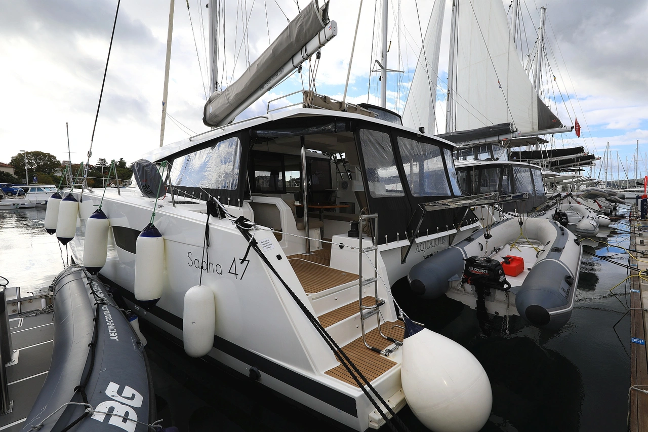 Fountaine Pajot Saona 47 Quintet - 5 + 1 cab.-Katamaran Aquarius in Kroatien