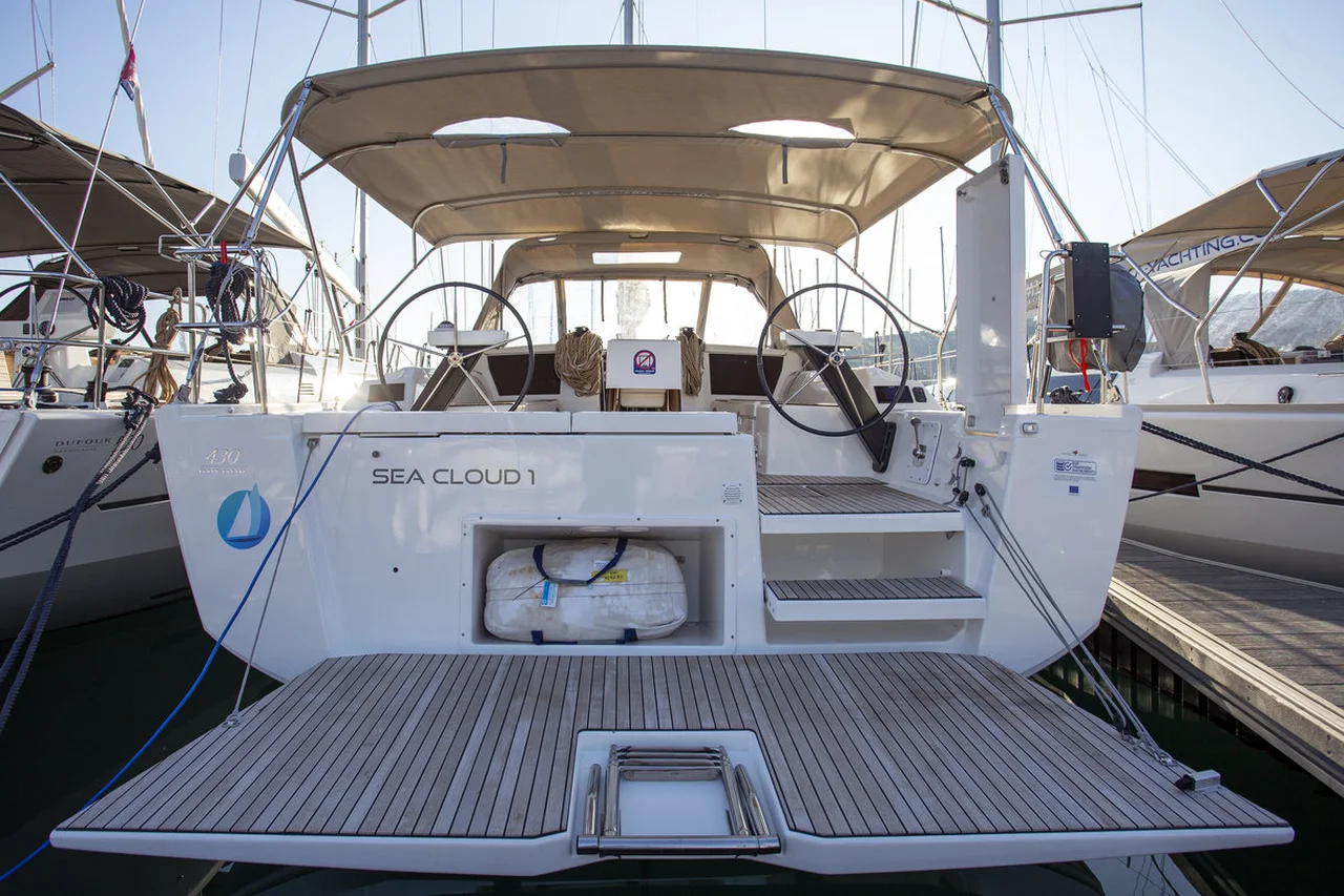 Dufour 430 GL-Segelyacht Sea Cloud 1 in Kroatien