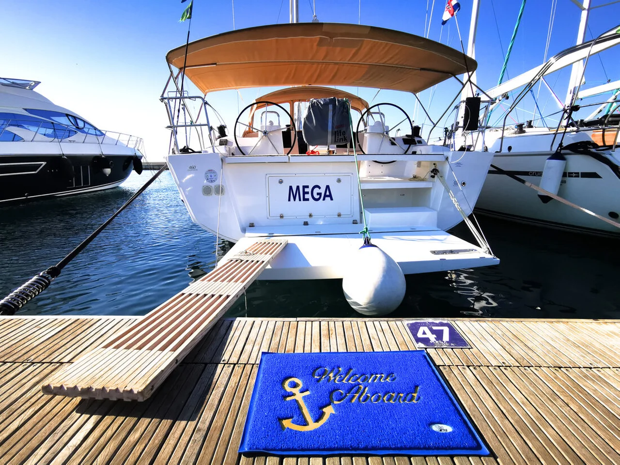 Dufour 460 GL - 5 cab.-Segelyacht Mega in Kroatien