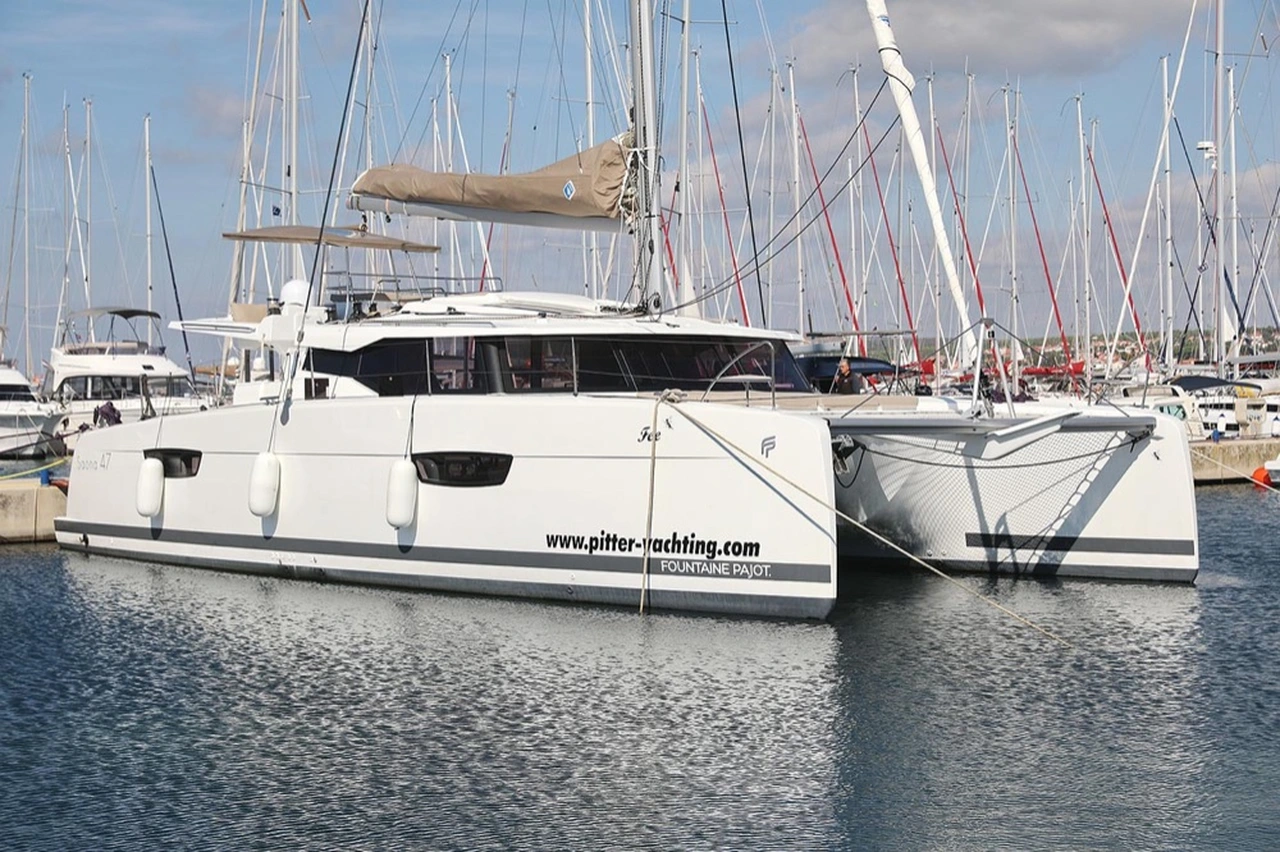 Fountaine Pajot Saona 47 Quintet - 5 + 1 cab.-Katamaran Fee in Kroatien