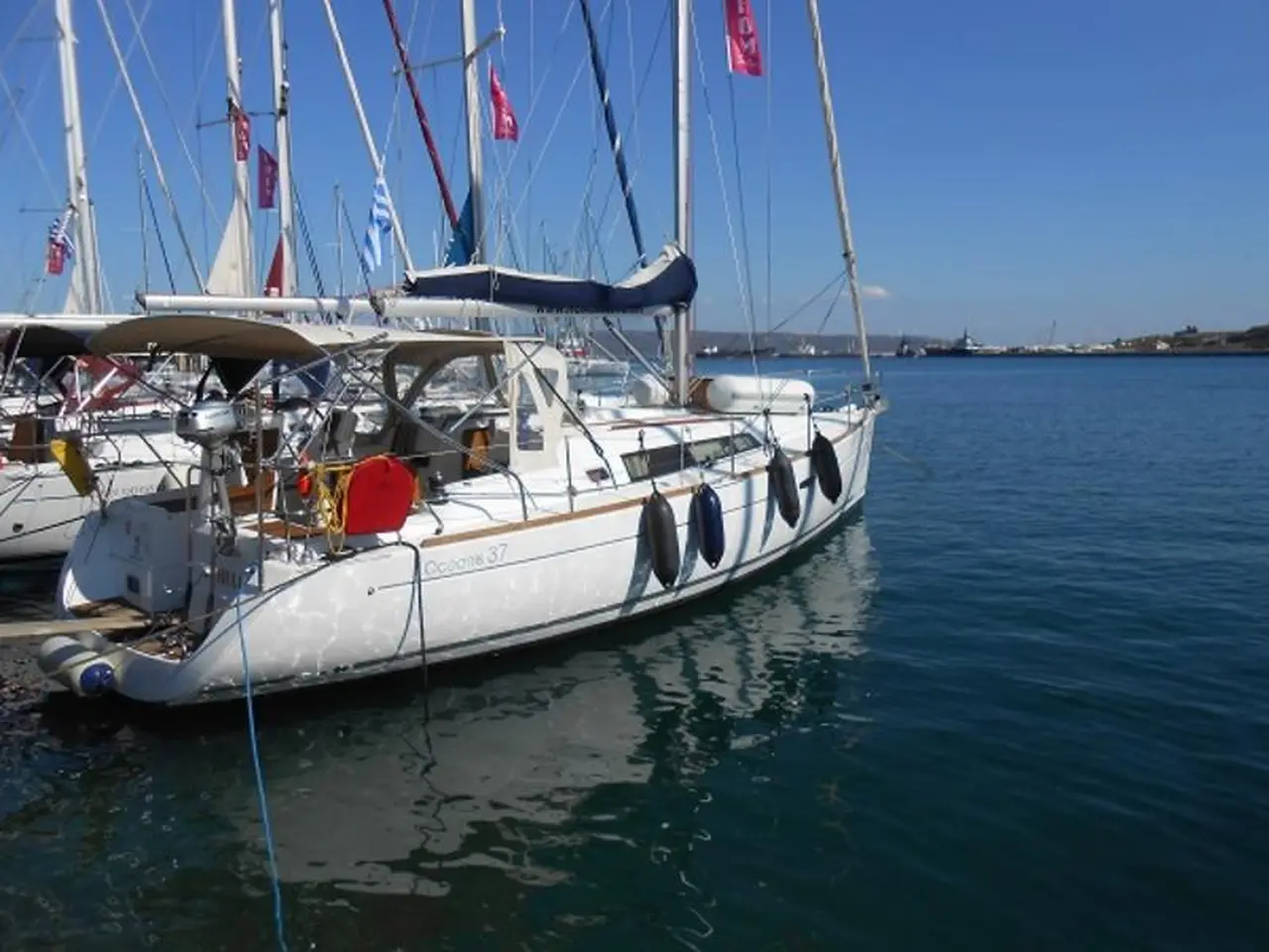 Oceanis 37-Segelyacht Tamelos in Griechenland 
