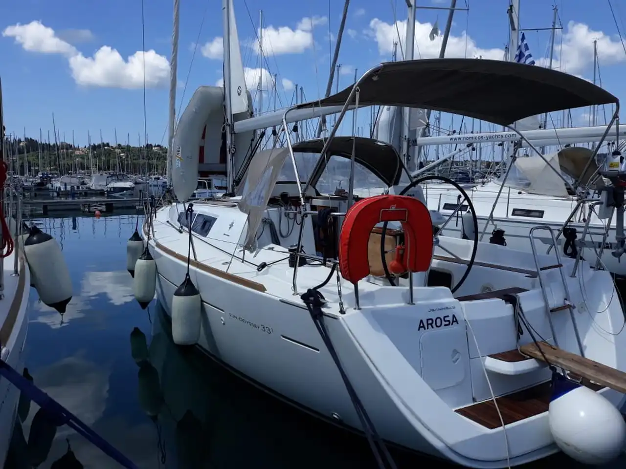 Sun Odyssey 33i-Segelyacht Arosa in Griechenland 