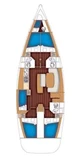 Cyclades 50.5 - 5 + 1 cab.-Segelyacht Joker in Griechenland 