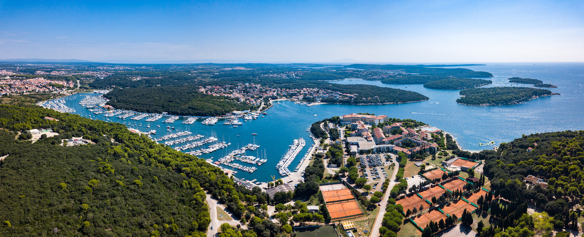 Luftbild Marina Pula